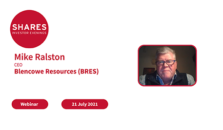 Blencowe Resources (BRES) - Mike Ralston, CEO