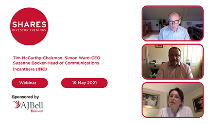 Incanthera (INC) - Simon Ward: CEO, Tim McCarthy: Chairman, Suzanne Brocks: Head of Communications