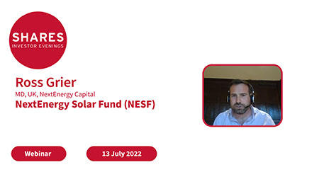 NextEnergy Solar Fund (NESF) - Ross Grier, MD, UK, NextEnergy Capital