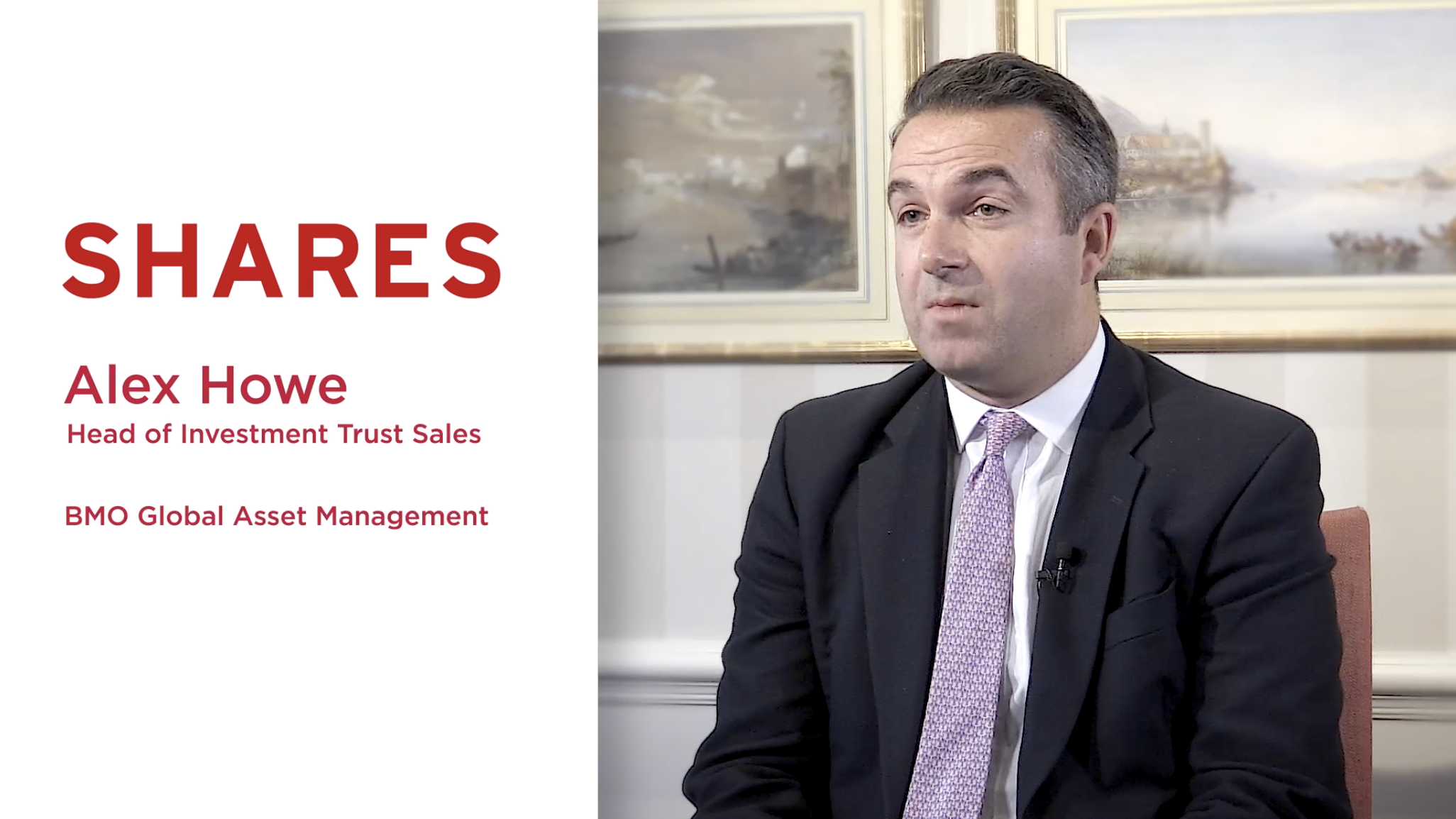 BMO Global Asset Management - Alex Howe, Head of Investment Trust Sales