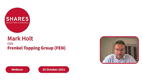 Frenkel Topping Group (FEN) - Mark Holt, COO