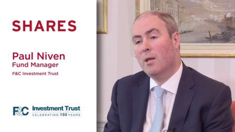 Paul Niven, Fund Manager at F&C Investment Trust