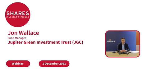 Jupiter Green Investment Trust (JGC) - Jon Wallace, Fund Manager