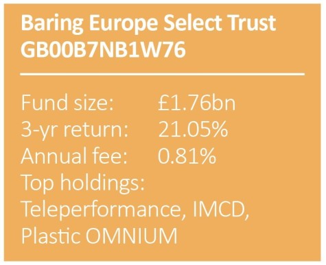 FUNDS - Baring Europe Select Trust
